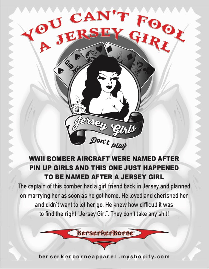 Jersey Girls Don't Play | BerserkerBorne Apparel